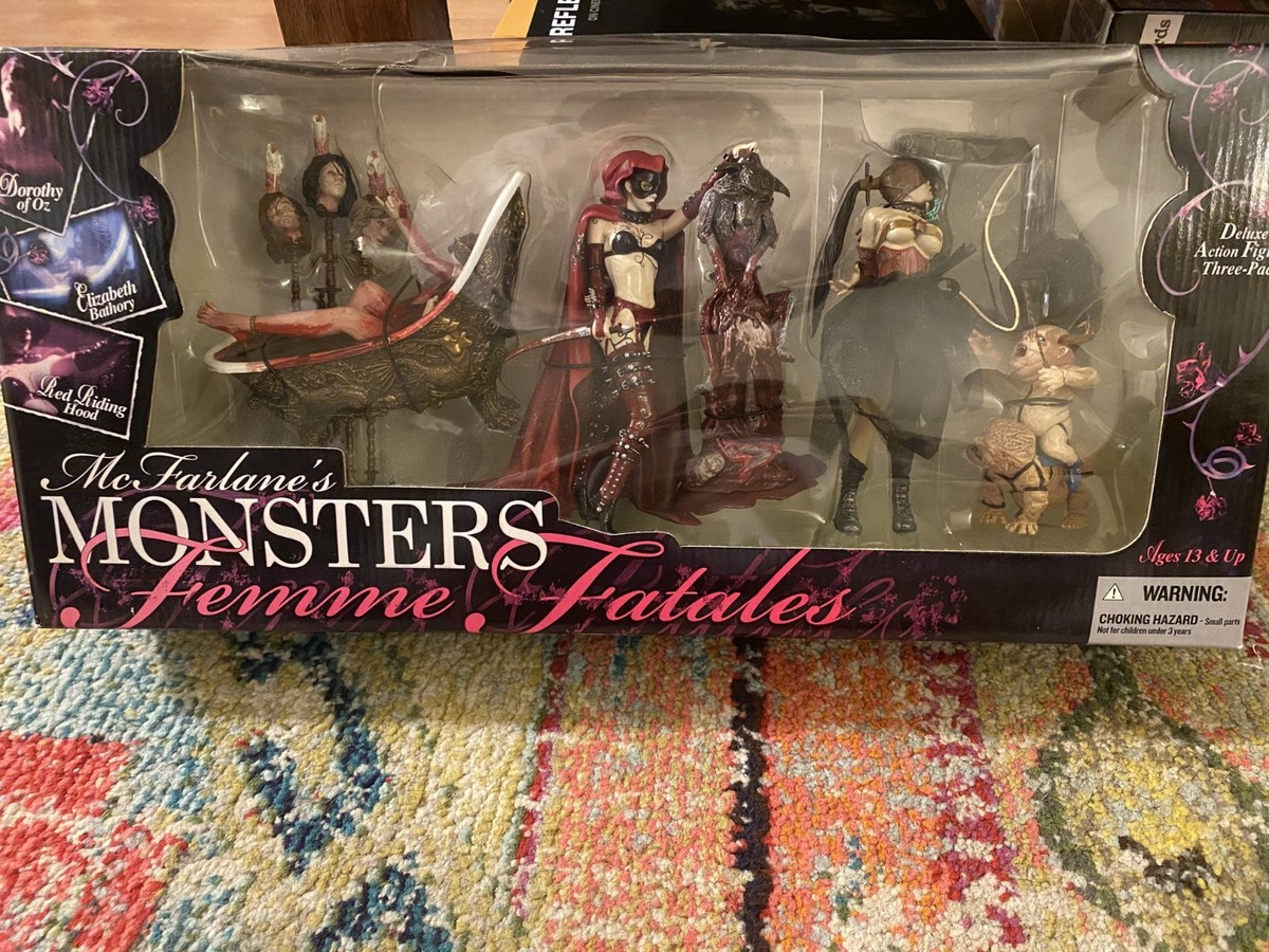 Todd McFarlane Monsters Femme Fatales Set 3 Dorothy of Oz Red