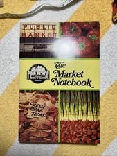VINTAGE 1980 The Market Notebook (Pike's Place Market) Seattle Washington