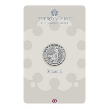 Britannia 2026 1/10 oz Platinum Bullion Coin in Blister 999.5 Royal Mint