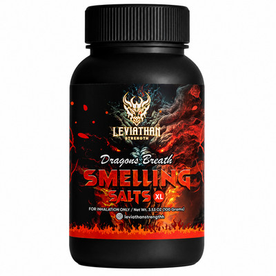 Leviathan Strength Dragon s Breath Smelling Salts XL 100g Ammonia Inhalant