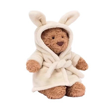 Jelly Bathrobe Bartholomew Bear -Birthday Cute Plush toys Cat Christmas Gifts