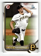 2022 Bowman Draft #BD-103 Hunter Barco