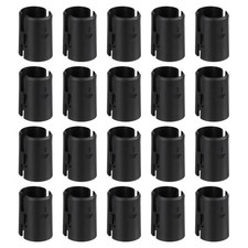 50pcs Wire Shelving Shelf Lock Clips Plastic Shelving Clips for 1" Post Shelving