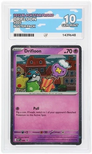 Drifloon 005 ACE graded card