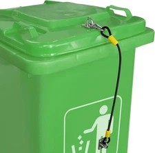Trash Can Locks for Animals 1 Pack Yellow