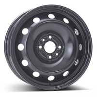 Neue Stahlfelgen Schwarz 15 Zoll 4X Loch 4X98 FüR Fiat 500 Hybrid