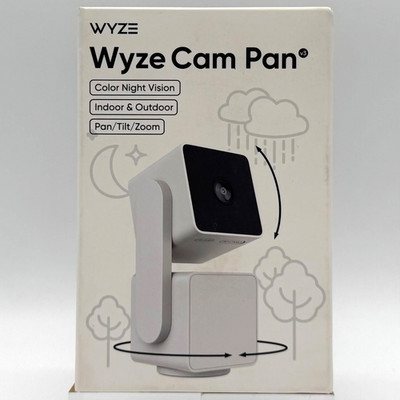 Wyze Cam Pan V3 1080p Indoor/Outdoor Wi-Fi Pan Tilt Zoom Smart Home Camera.
