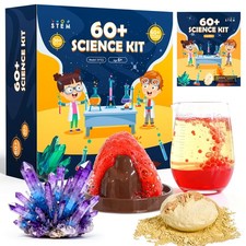 60 Science Experiment Kit for Kids Ages 8 , STEM Educational Science Gifts f...