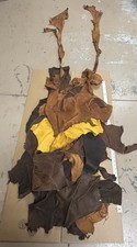 Huge Lot Deer And Cow Leather 0ver 16lbs!!