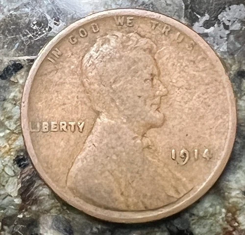 1914 Lincoln Cent In Good Condition - Circulated