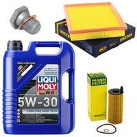 MotoröL Filter Set 5W-30 5 Liter + ÖLablassschraube FüR BMW 1Er 3Er 2Er 4Er F20