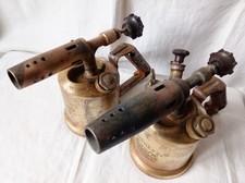 2 lampes à souder EXPRESS N°41 et 44L - Unis France - laiton