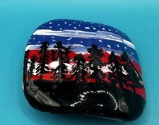 Healing Random Painted Rock Collectible Garden Art