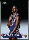 2025 Topps Chrome Update VJ Edgecombe Base (RAW)