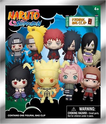 Naruto Shippuden Series 6 Blind Bag 3D Foam Figural (Choose Character)