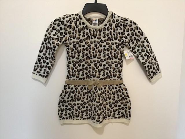cheetah sweater dress
