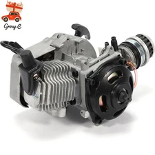 2 Stroke 49cc Engine Motor Pull Start For Pocket Bike Mini Dirt Bike ATV Scooter