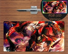Anime RGB LED Large Mouse Pad Honkai Star Rai...