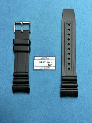 Cinturino per Citizen PROMASTER - BN0100-42E 59-S52734 - 59-S52553 - Gomma Nero