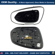 Fits Toyota Rav 4 2013-2020 Wing Mirror Glass, Left Side Heated Base 