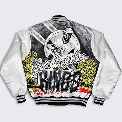 Los Angeles Kings Vintage 90s Chalk Line Fanimation Bomber Jacket 