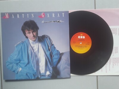 MARTIN GARAT * LE MONDE EST FOU * 1985  LP 33T HOLLANDE * INNER * PROMO