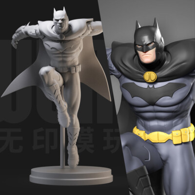 3D Printing Unpainted Objects COMICS Bruce Wayne 1/12 Resin Model In Stock NEW
