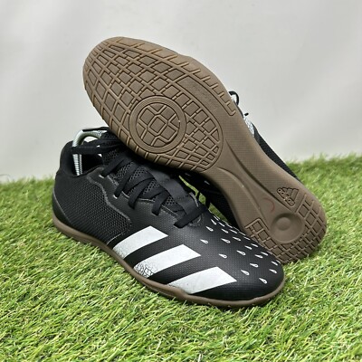 Adidas Predator Freak 4 Sala FY1042 Black Soccer Cleats Shoes Men's Size 7.5