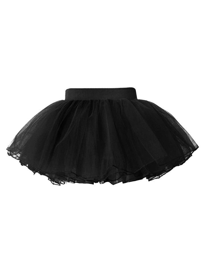 SXSHUN Mädchen Tüllrock – Elastischer Faltenrock Mit Pünktchen, Perfekt Für Party & Ballett