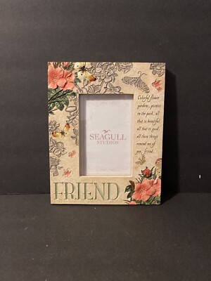 3d Resin Flowers Friends Hanging Photo Frame