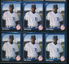 Lot (7) 2007 Grandstand #48 Jose Valdez Tampa Yankees Player Lot (HE66) SWSW7