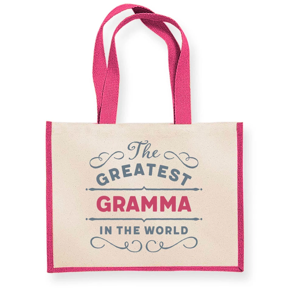 DESIGN, INVENT, PRINT! Gramma Gift Birthday Bag Personalised Keepsake Present Tote Christmas Gift Idea