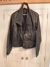 Bench Black New Funnel Neck Jacket Size L *free Uk Mainland Postage