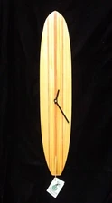 Big Kahooona World's Best Wood Surfboard Clock 