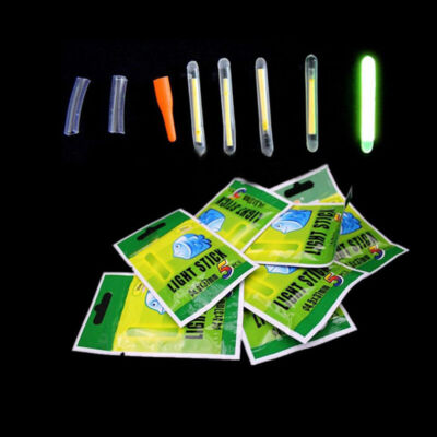 50x Fishing Fluorescent Lightstick Night Light Float Clip Dark W Stick Glo Cl Ebay