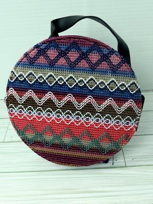 Jinana Handbag: Cute Boho Style Bag With Tassles And Zipper-In Great Condition! 