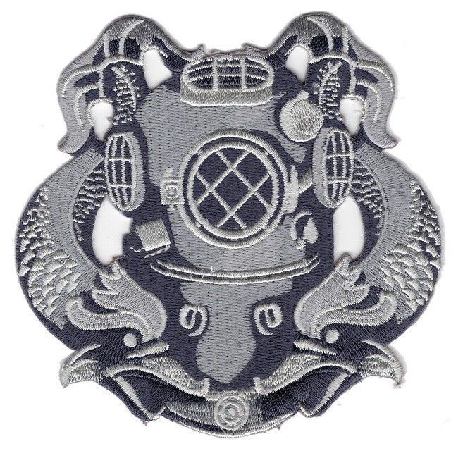USN NAVY 1ST FIRST CLASS DIVER BADGE PATCH DIVING SALVAGE UNDERWATER eBay