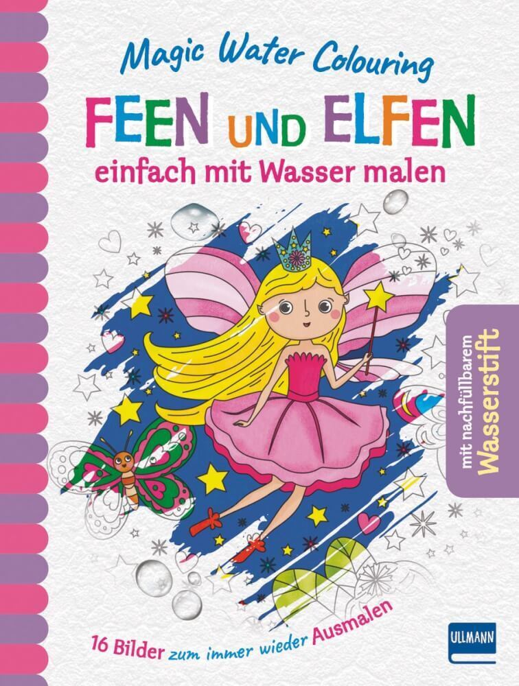 Thumbnail - Magic Water Colouring - Feen Und Elfen Einfach Mit Wasser Malen
