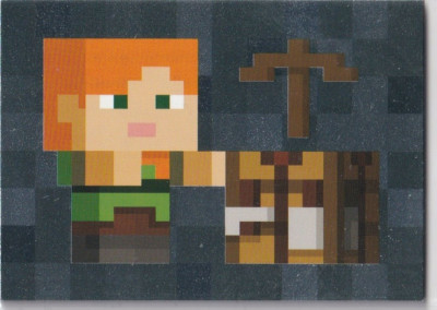 Panini Minecraft Time to Mine Trading Cards Karte Nr. 86 Time to Mine