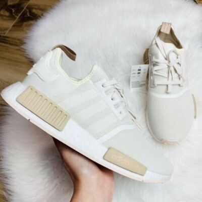 Adidas Originals NMD_R1 FW6432 Chalk White/Beige Cream Women's Running Shoes | eBay Adidas Originals NMD_R1 FW6432 Chalk White/Beige Cream Women's Running Shoes | eBay