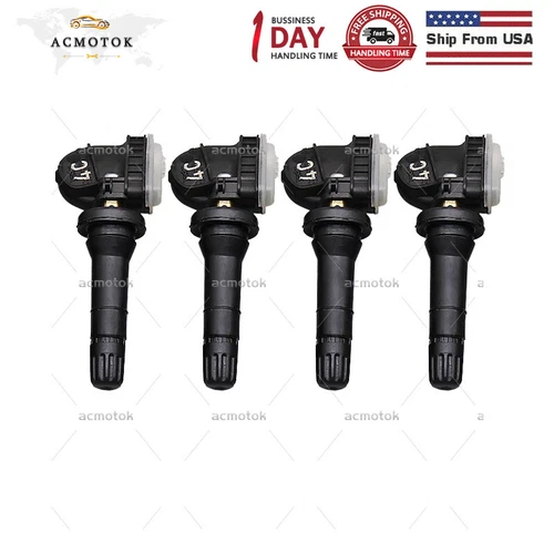 4x New Tire Pressure Sensor TPMS 13516165 For GM Chevrolet Silverado GMC 433Mhz