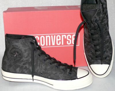 Converse 163230C Chuck 70 HI Almost Canvas Schuhe Sneaker Boots 45 Black Crem