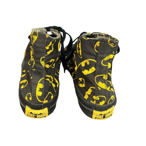 Vintage 80’s Batman Converse High Top Shoes USA Chuck Taylor All Star Gr. Men 9 - Bild 3 von 10