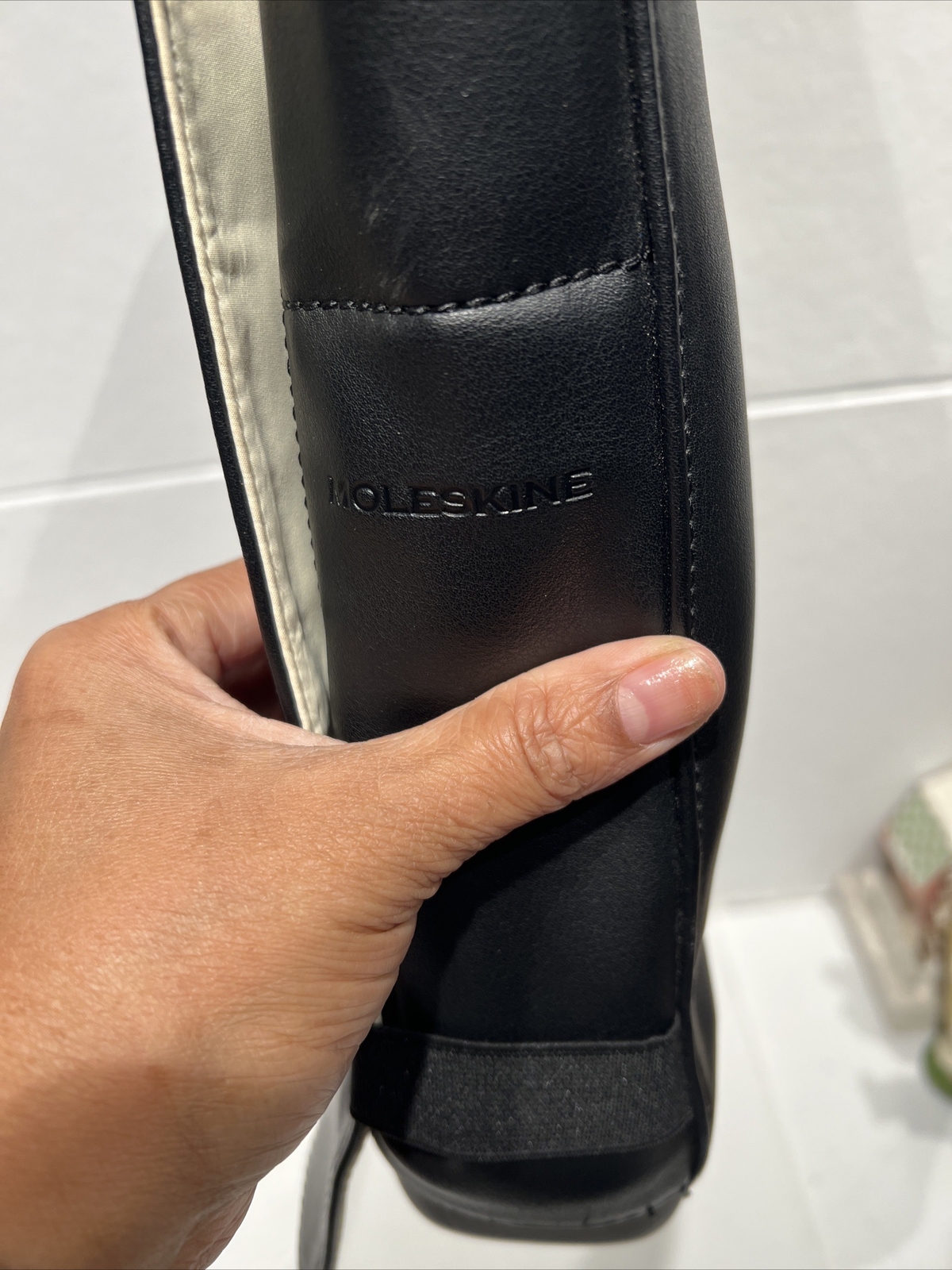 Moleskine Classic Leather Reporter / Messenger Bag … Gem