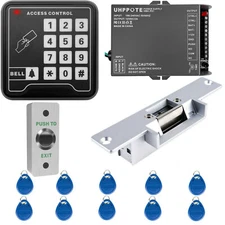 125KHz RFID ID Stand-alone Door Access Control Machine With Electric Lock Tag