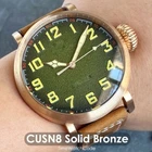 Big Pilot Men Watch Solid Bronze NH35 Automatic Watches Waterproof Sapphire 47mm