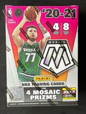 2020-21 Panini Mosaic Basketball NBA Blaster Box New Sealed & Ready to Ship