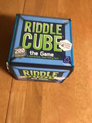 Riddle Cube ~ Educational Insights  Game - Mind Bending Game 8+