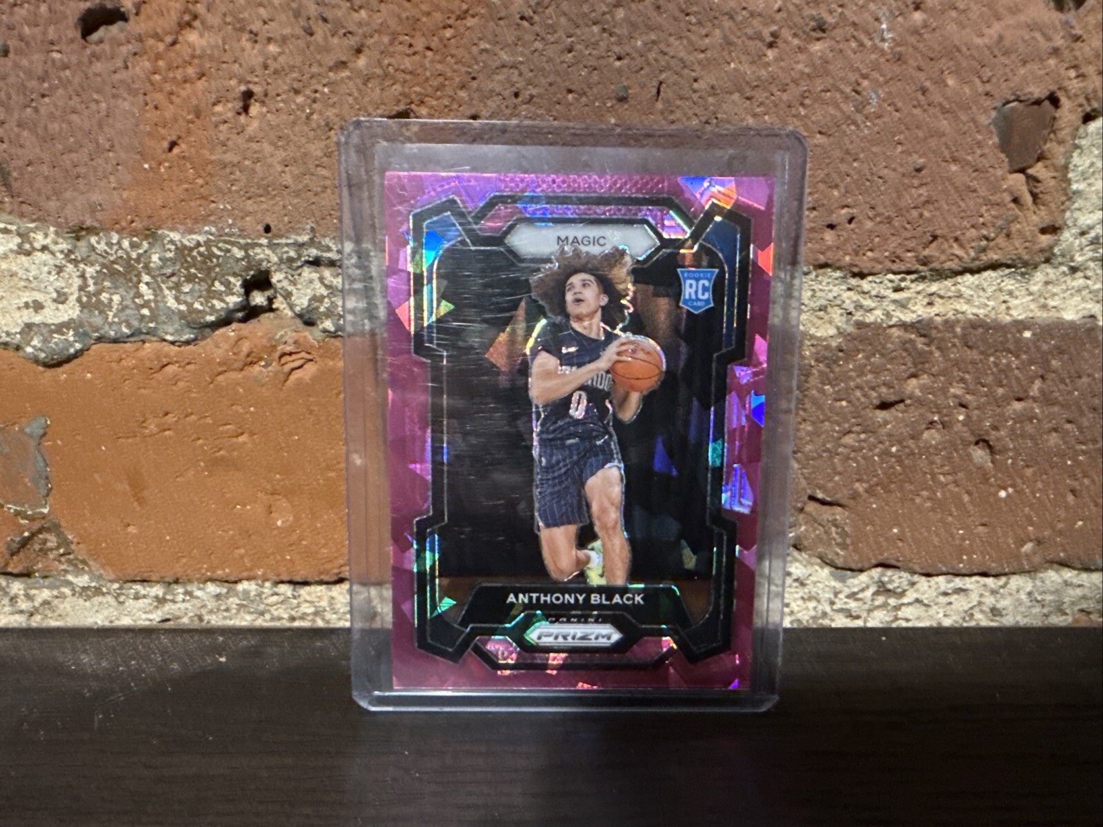 2023-24 Panini Prizm - Pink Ice Prizm #170 Anthony Black (RC)