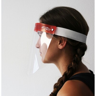 Full-Face-Shield (5er Pack) PVC Schild transparent  Leicht Universelle Größe